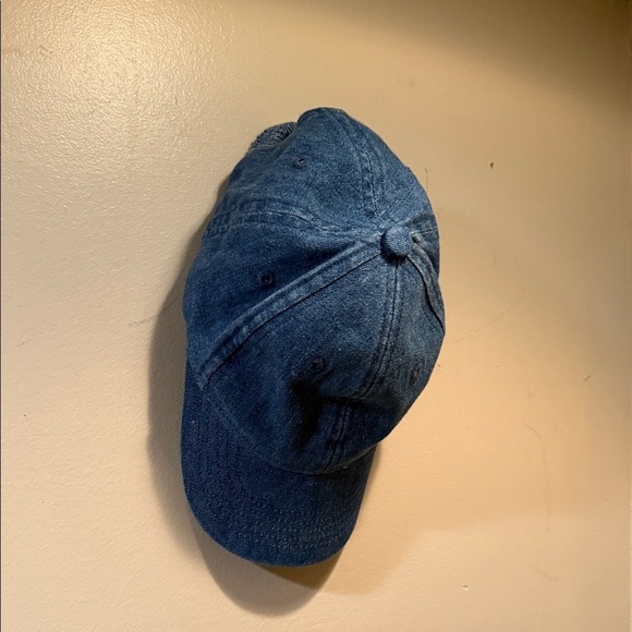 Vintage 1989 Blue Denim Infant Cap - Picture 1 of 4